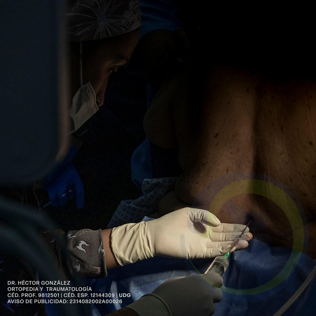 La cirugía comienza con la preparación del quirófano